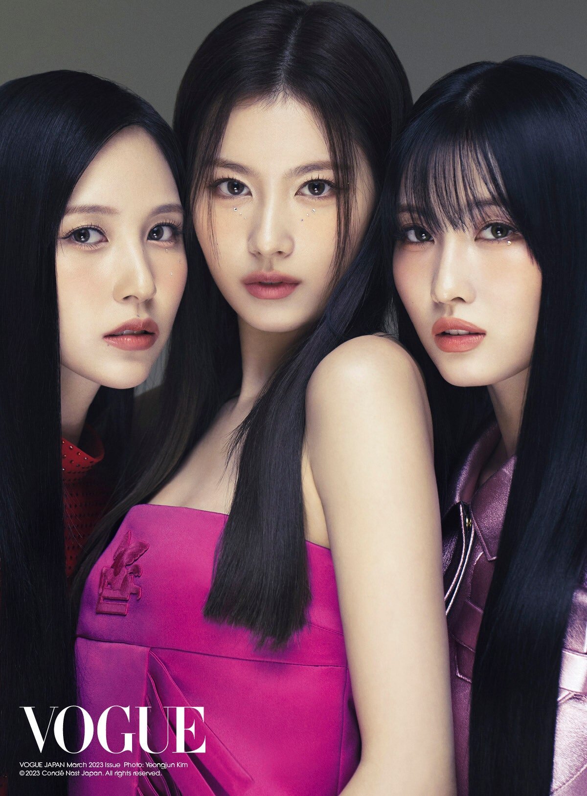TWICE Mina, Sana & Momo for Vogue Japan March 2023 Issue | kpopping