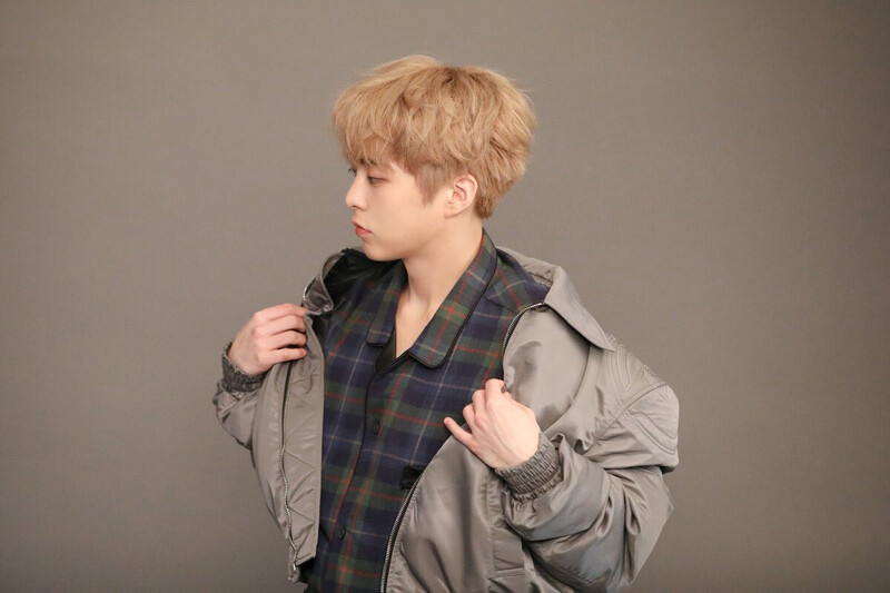 240904 Xiumin Weverse Update - ARENA Homme+ Korea Behind Photo documents 16