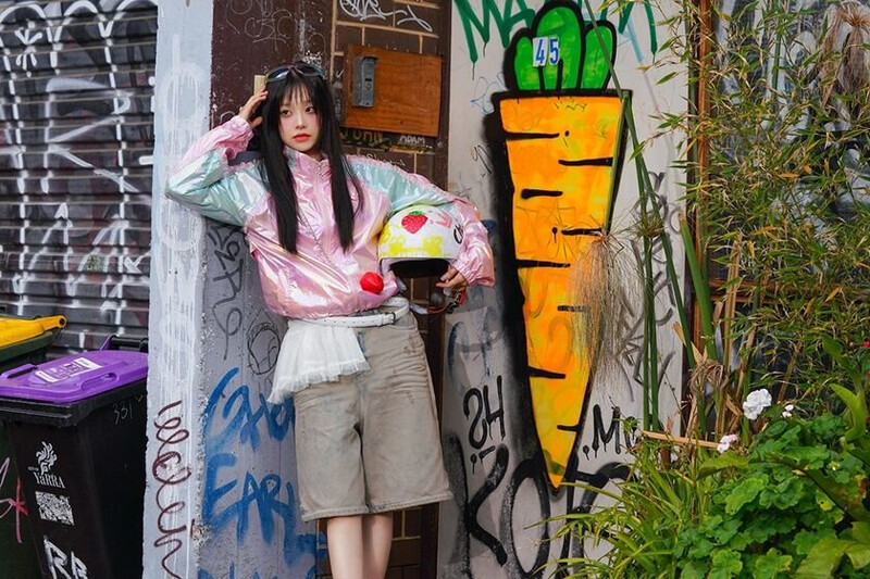 240625 Genie Magazine - CHUU - 'Strawberry Rush' Jacket Shoot Behind documents 2