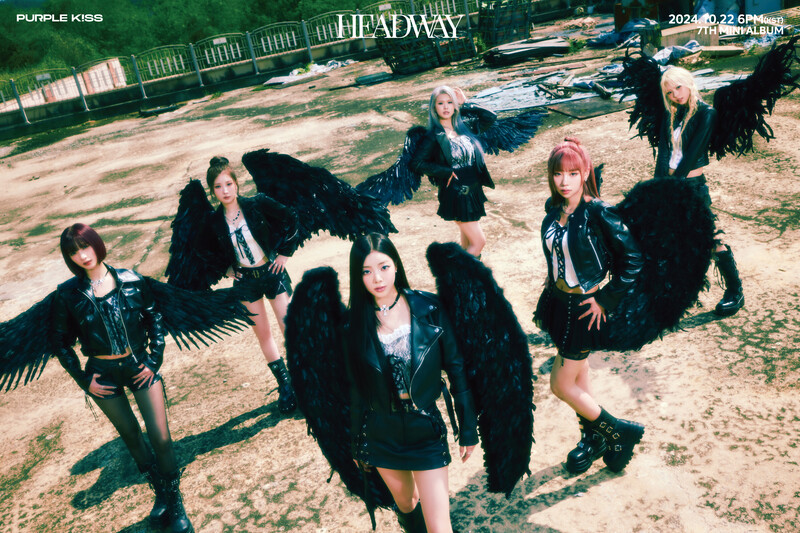 PURPLE KISS 7th Mini Album 'HEADWAY' Concept Photos documents 1