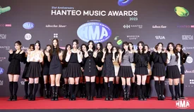 240218 HANTEO Music Awards Twitter Update - tripleS at HMA Red Carpet