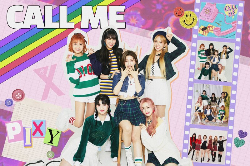 PIXY - Call Me 2nd Digital Single teasers documents 2