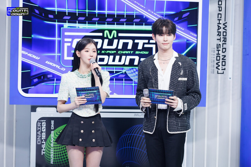 231019 - MC MIYEON n SUNG HANBIN at M Countdown documents 12