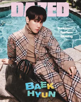 Baekhyun x Burberry for Dazed Korea July 2024 Issue