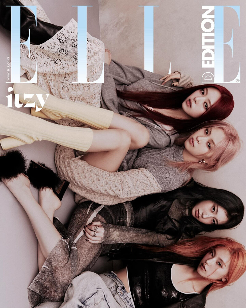 ITZY for Elle Korea - February 2024 Issue documents 1