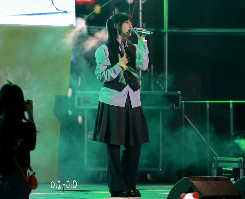 240523 Apink EUNJI at Busan Kyungsung University Festival documents 2