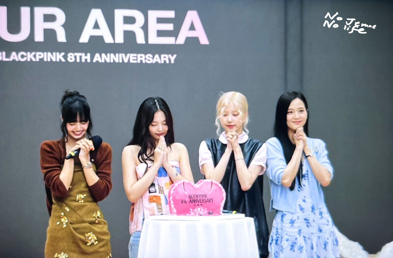 240808 BLACKPINK AT 'OUR AREA' 8th ANNIVERSARY FANMEETING EVENT documents 2