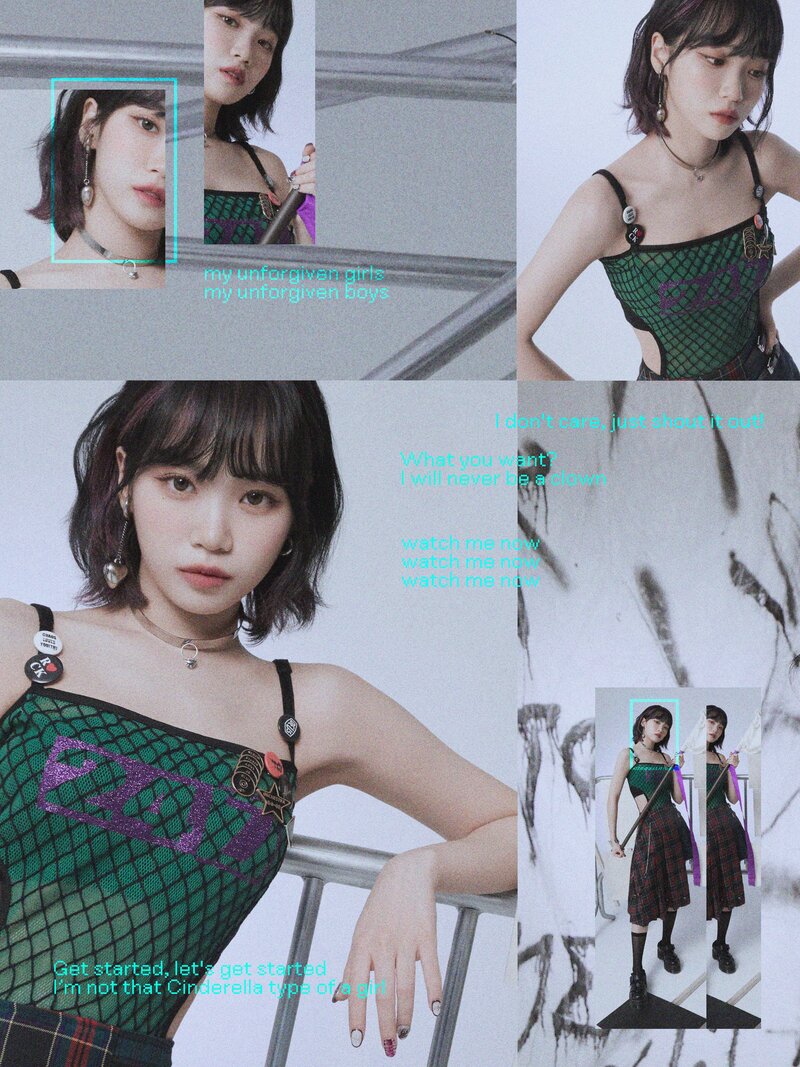 LE SSERAFIM - 'Japan 2nd Single: UNFORGIVEN' SAVAGE NOIR Concept Photos documents 8