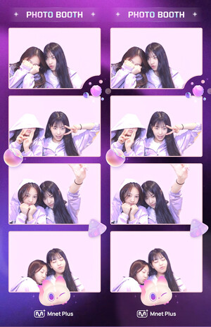 I-LAND2 Photobooth Collect Book - Son Juwon, Kim Sujung & Koko