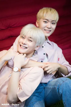 ASTRO's Moonbin & SEVENTEEN's Seungkwan For Naver x Dispatch Photoshoot