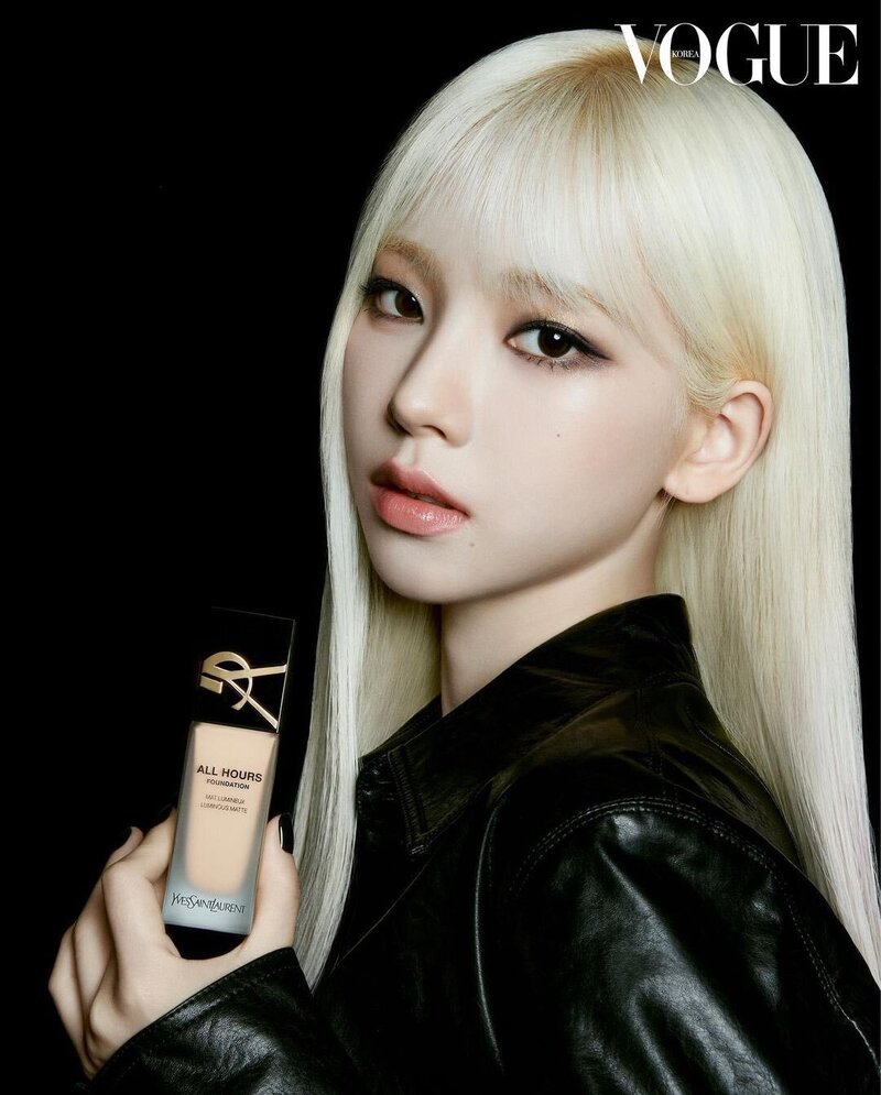 aespa Karina for Vogue Korea x YSL Beauty May 2023 Issue documents 2
