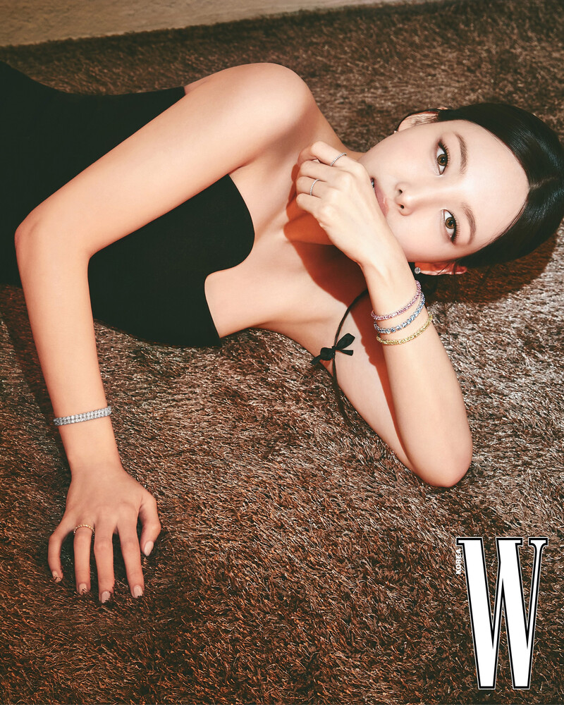 TWICE Nayeon x Swarovski for W Korea April 2023 Issue documents 2