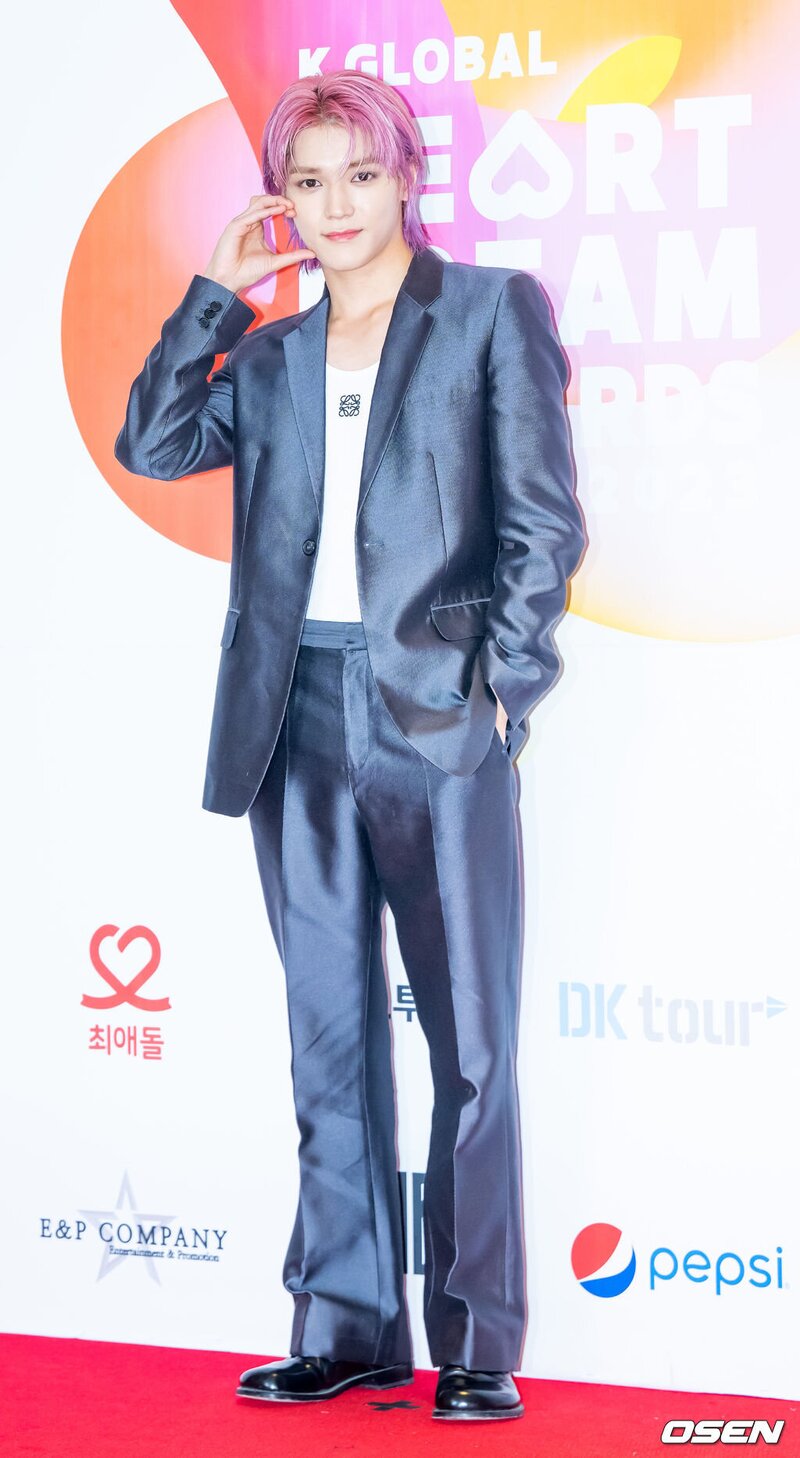 Taeyong at K Global Heart Dream Awards 2023