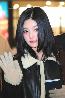 250108 Kiss of Life HANEUL at Gimpo airport