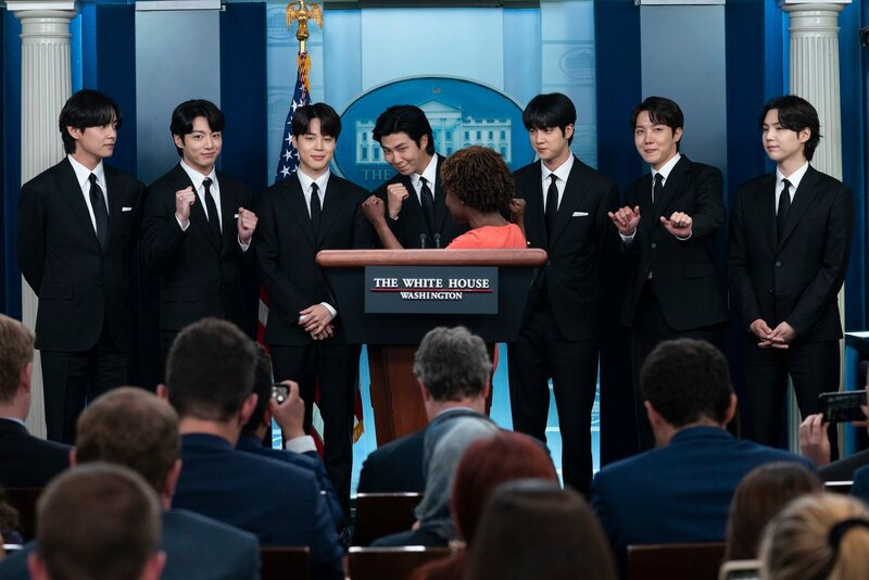220601 BTS at the WHITE HOUSE for discussion on anti- Asian Hate Crimes documents 2