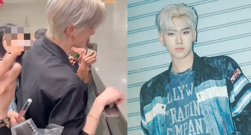 Netizens Enraged After Video of ZEROBASEONE's Ricky Getting Mobbed at An Escalator Goes Viral