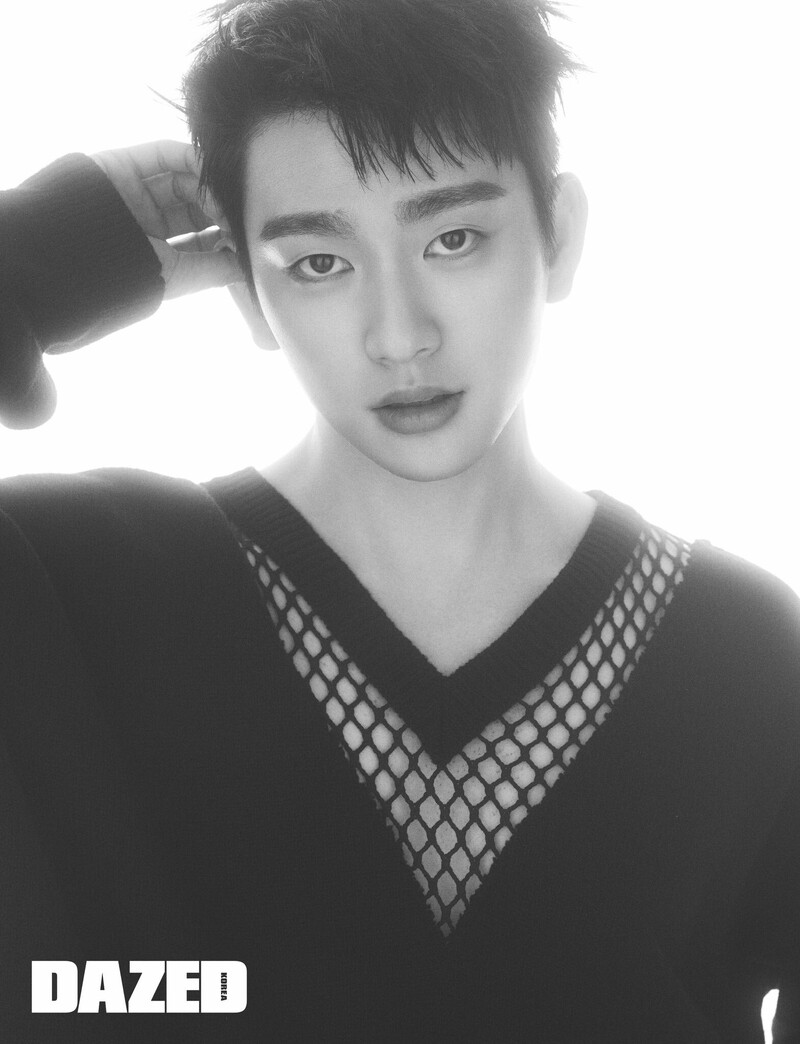 GOT7 JINYOUNG for DAZED Korea August Issue 2022 documents 4