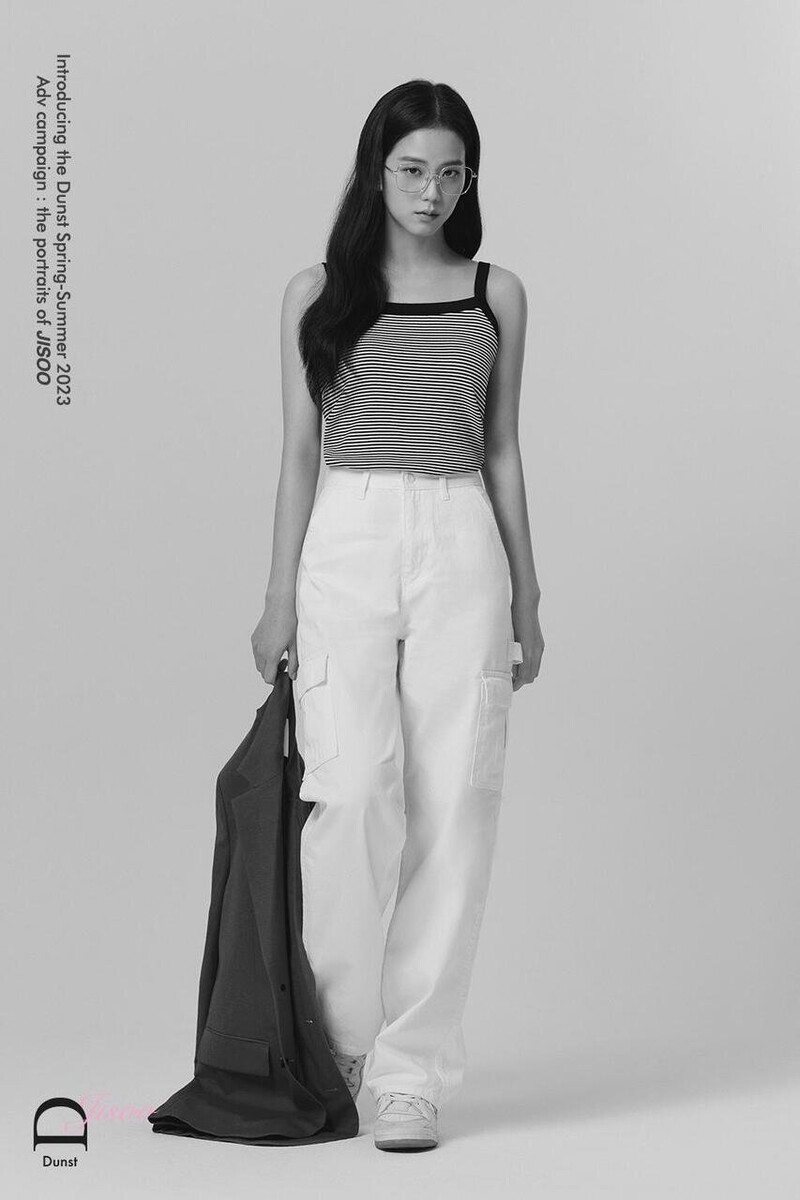 BLACKPINK JISOO for DUNST S/S 2023 Collection documents 3