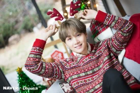 191225 BTS Suga Christmas photoshoot by Naver x Dispatch
