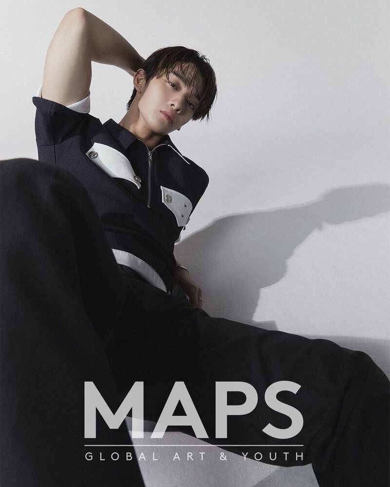 CIX Bae Jinyoung & Yonghee for MAPS OCTOBER Issue documents 4
