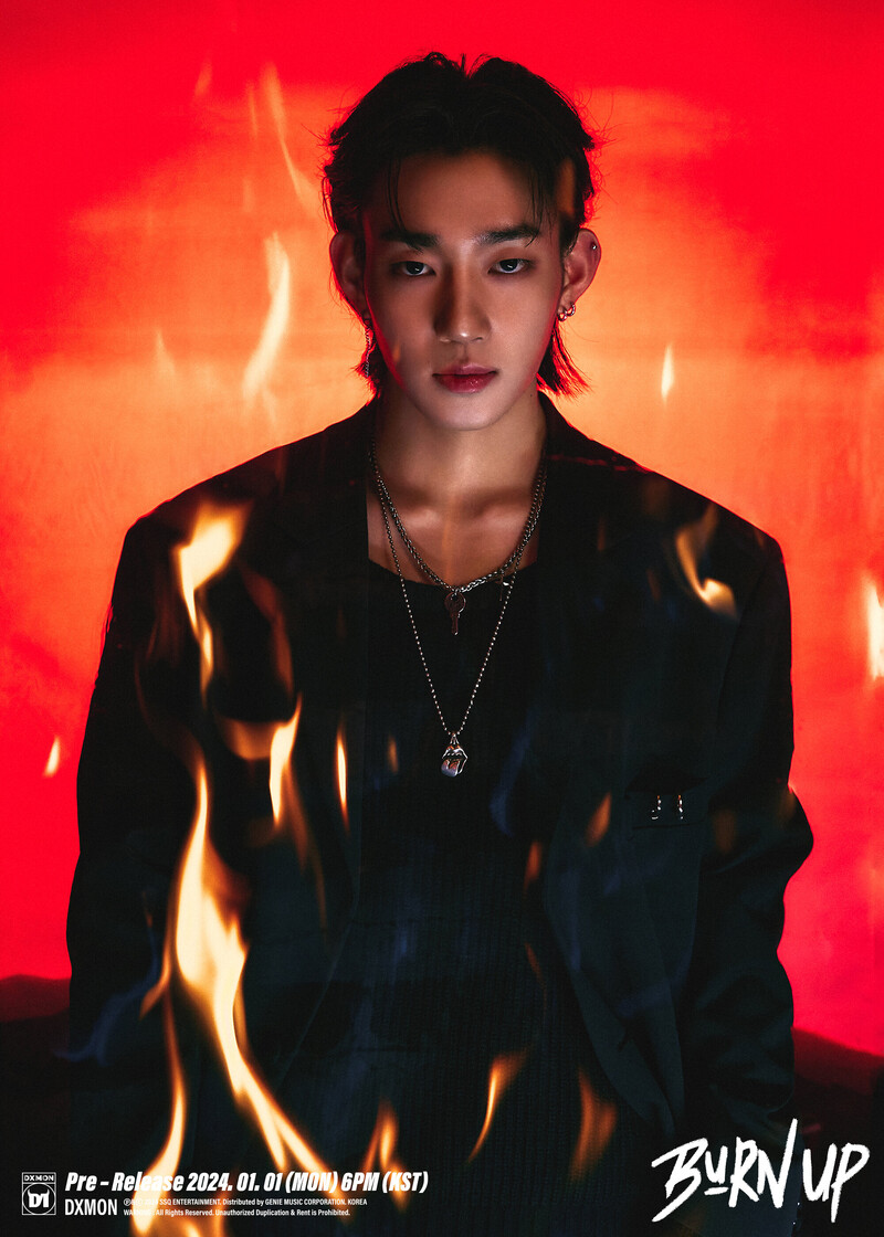 DXMON - "Burn Up" Concept Photos documents 14