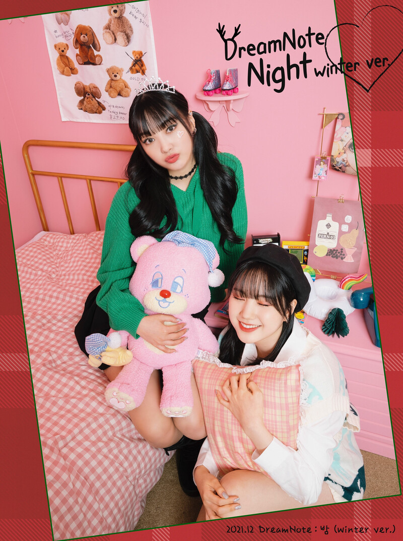 DreamNote - Nigth Winter version 1st Digital Single teasers documents 2