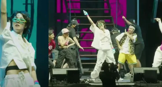 Netizens Can’t Get Enough of the New "Dynamite" Choreography Performed by Lollapalooza’s J-hope