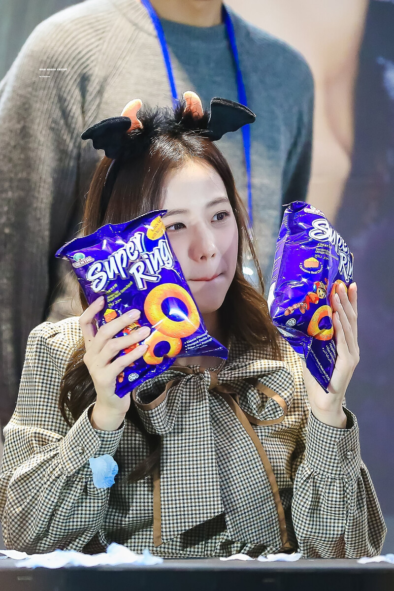 191012 BLACKPINK Jisoo - OLENS Fansign documents 6