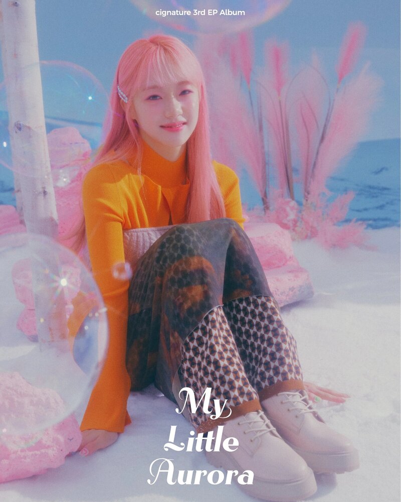 cignature  - My Little Aurora 3rd Mini Album teasers documents 7