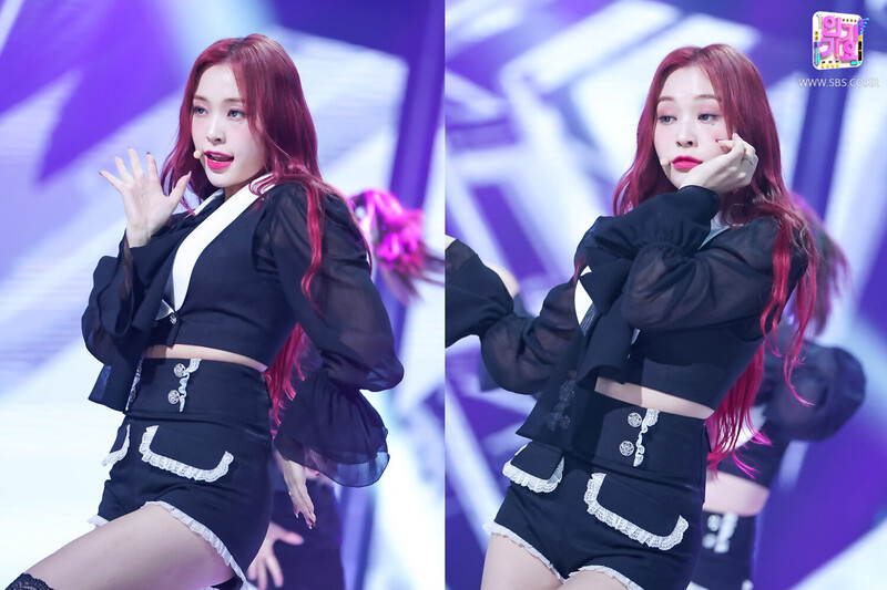 210808 Dreamcatcher - 'BEcause' at Inkigayo documents 16