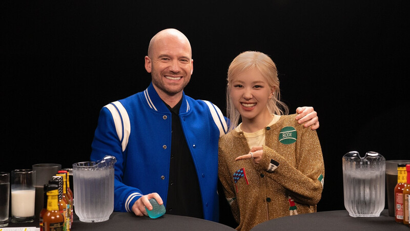 241108 - Sean Evans Twitter Update with ROSÉ - Hot Ones documents 1