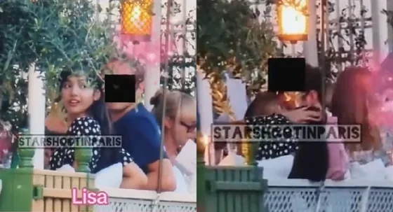 BLACKPINK’s Lisa Spotted at a Restaurant in Paris Getting Affectionate With Rumored Boyfriend TAG Heuer’s CEO Frederic Arnault