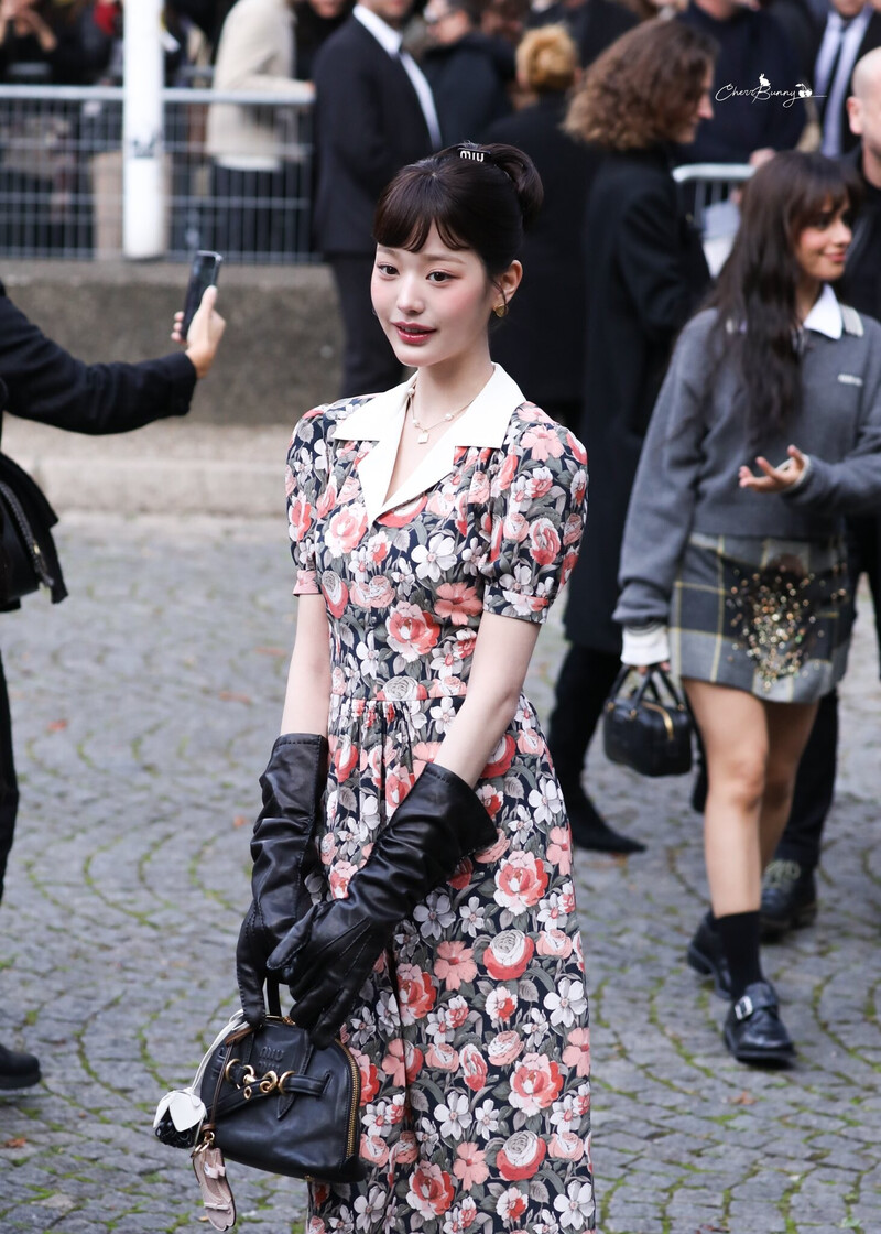 241001 IVE Wonyoung - Miu Miu SS25 Show at Paris Fashion Week documents 9