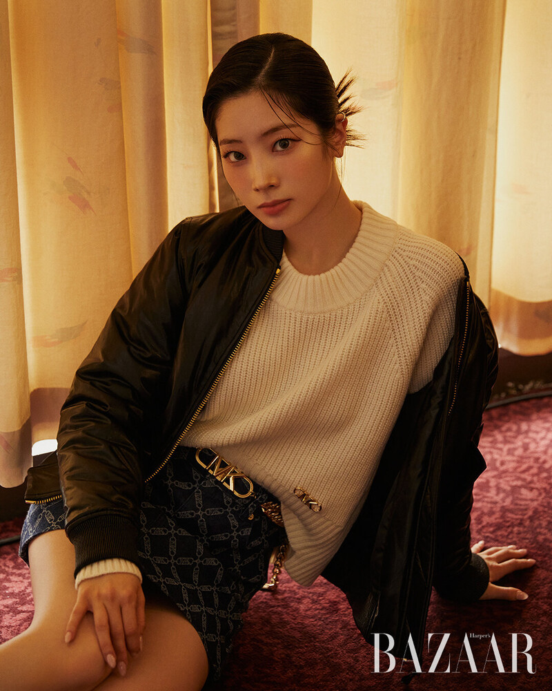 DAHYUN x MICHAEL KORS for Harper's BAZAAR Korea documents 1