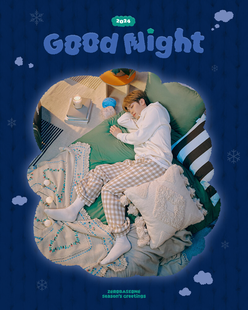 ZEROBASEONE (제로베이스원) - 'Good Night' 2024 SEASONS GREETINGS Concept Photos documents 5