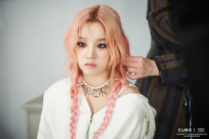 220320 Cube Naver - (G)I-DLE 'I NEVER DIE'  Jacket Shoot documents 26