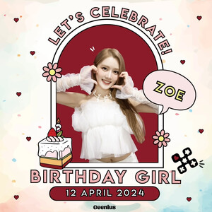 240412 - GEENIUS ZOE Instagram Update || Happy Birthday