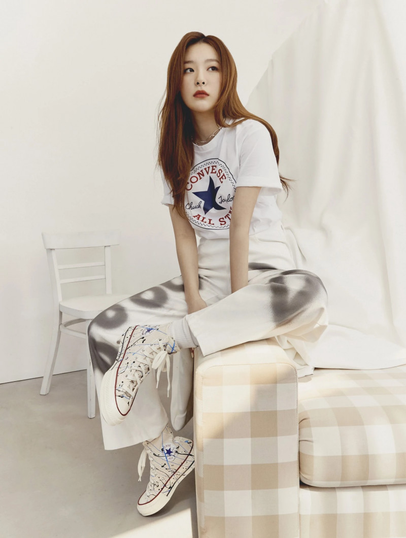 Red Velvet Seulgi for Converse 2021 Summer 'White Canvas' Collection documents 6