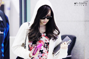 130522 Girls' Generation Tiffany at Incheon Airport