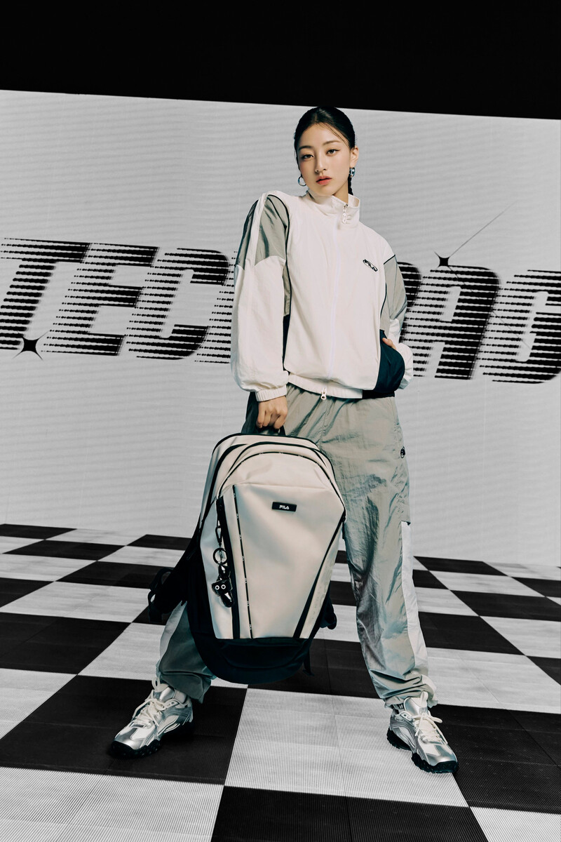 TWICE Jihyo for Fila - 24SS New Semester Backpack documents 4