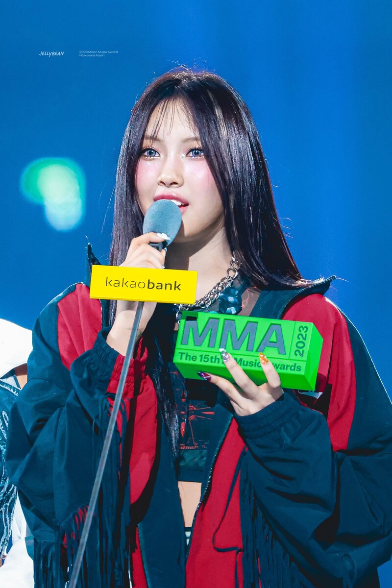 231202 New Jeans Hyein - Melon Music Awards 2023 documents 8