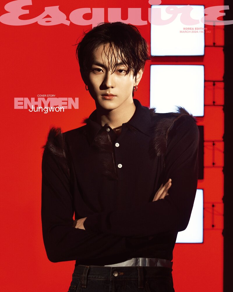 ENHYPEN for Esquire Korea March 2024 Issue documents 2