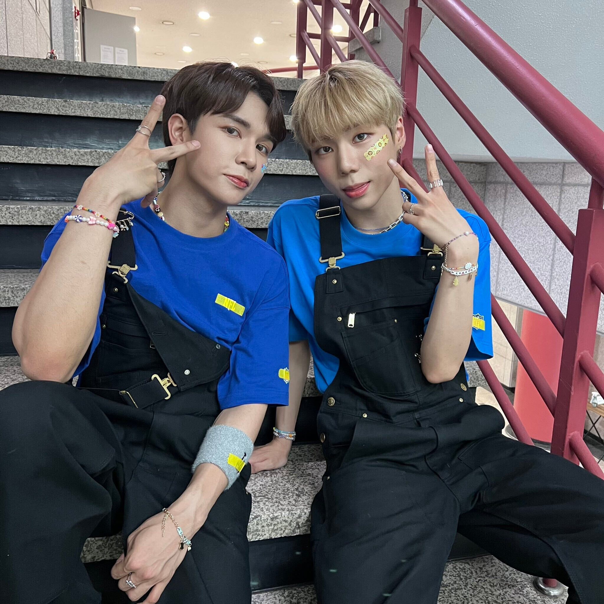 230321 NINE.i Twitter Update - Winnie and Taehun | kpopping