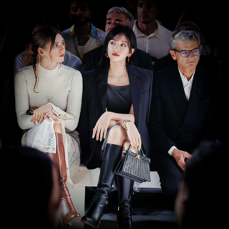 230920 An Yujin at the Milan Fashion Week for Fendi SS24 documents 14