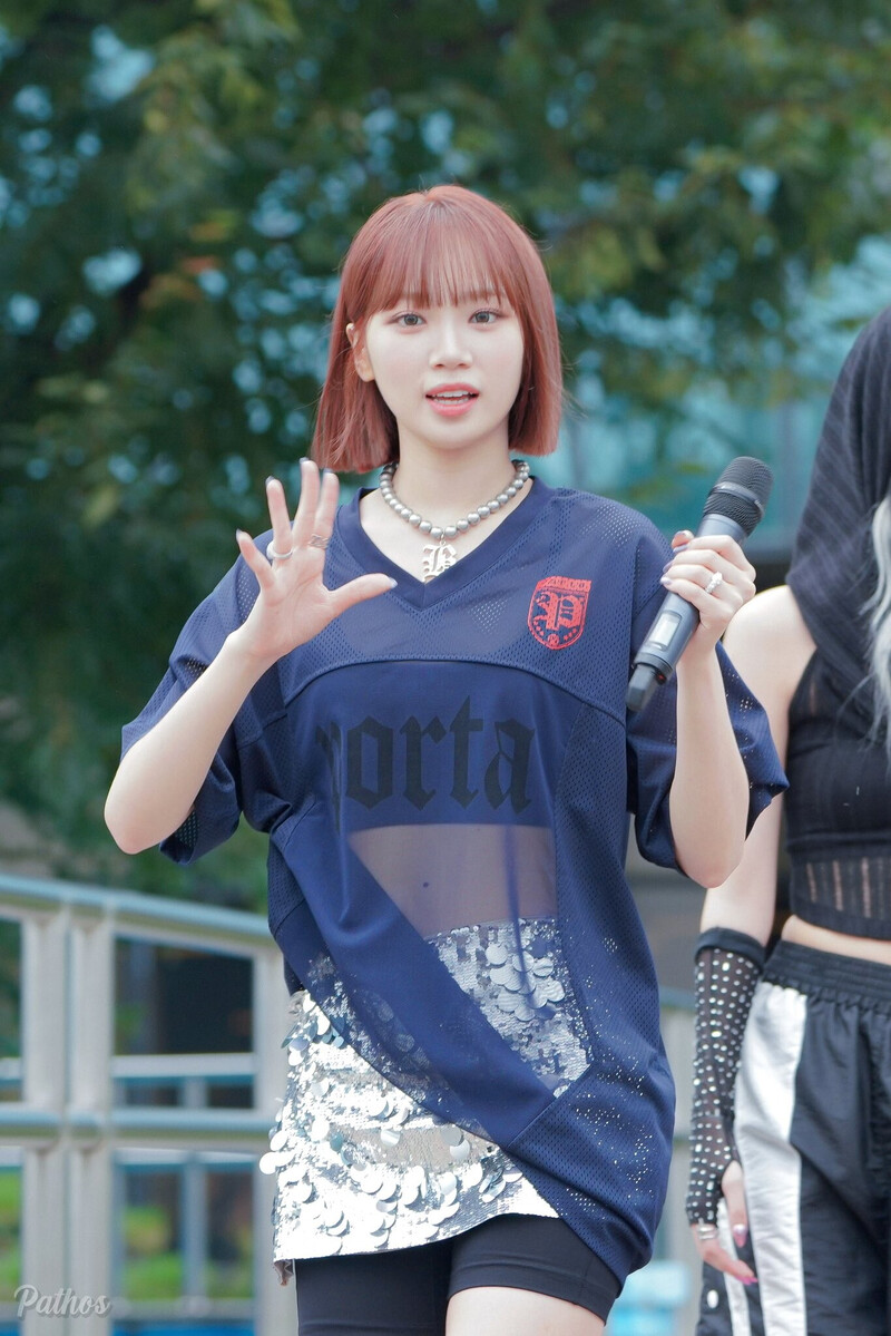 240906 LE SSERAFIM Chaewon - Music Bank Mini Fan Meeting & Commute documents 1