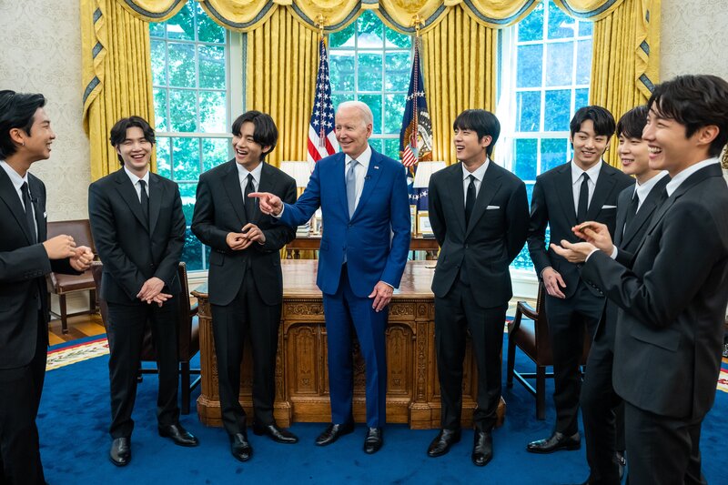 June 1, 2022 BTS at the WHITE HOUSE for raising awareness around the rise of anti- Asian Hate Crimes documents 3