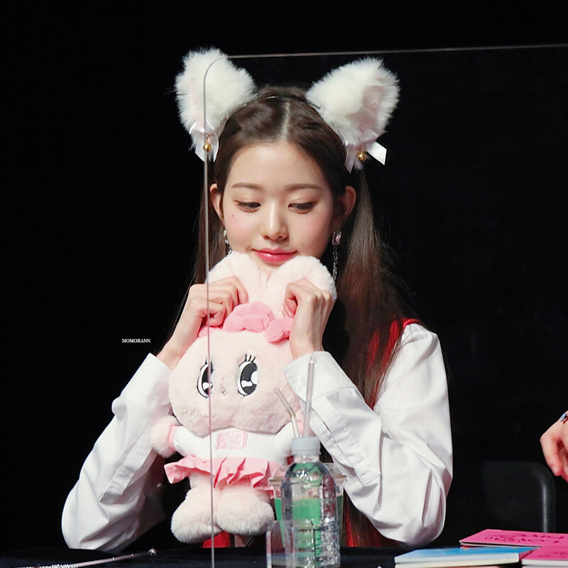 220501 IVE Wonyoung - WITHMUU Fansign documents 2