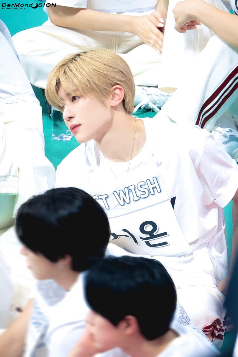 240805 NCT WISH's Sion at ISAC 2024 documents 1