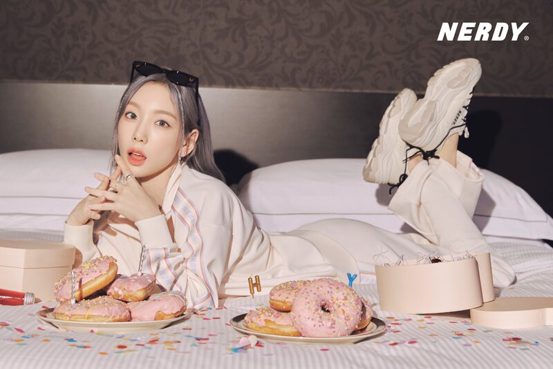 Taeyeon for NERDY 2022 SS 2nd Collection "Color of Taeyeon" documents 8