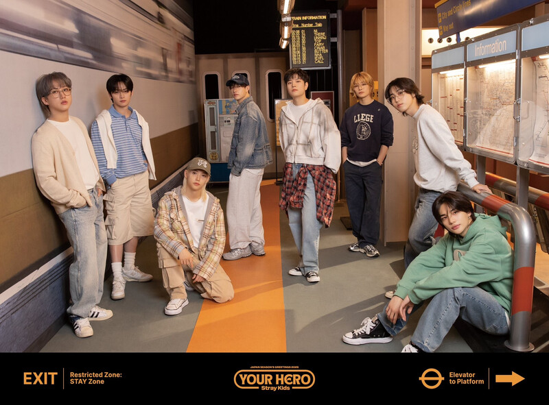 Stray Kids JAPAN SEASON’S GREETINGS 2025 “Your Hero” documents 1